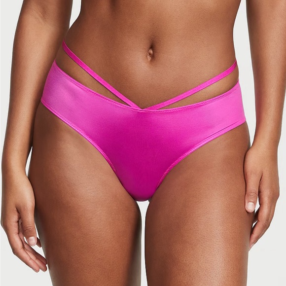Victoria’s Secret VERY SEXY So Obsessed Strappy Cheeky Panty Small NWT - Picture 4 of 5